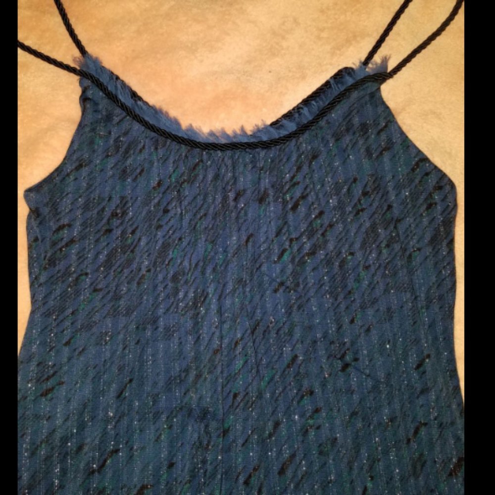 Express Blue Tank Top,